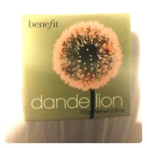 Benefit cosmetics box of powders dandelion